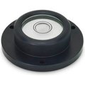 J.W. Winco J.W. Winco GN2277 Bull's Eye Levels, Aluminum, Surface Mount, 0.55" Hub Dia, 0.79" Base Dia, Black 2277-ALS-20-K-30-A